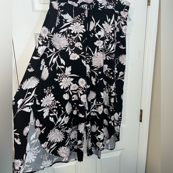 Maurice’s Floral Gaucho Flyaway Pants Sz XXL - Picture 8 of 12